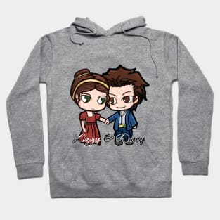 Lizzy & Darcy In Love Hoodie